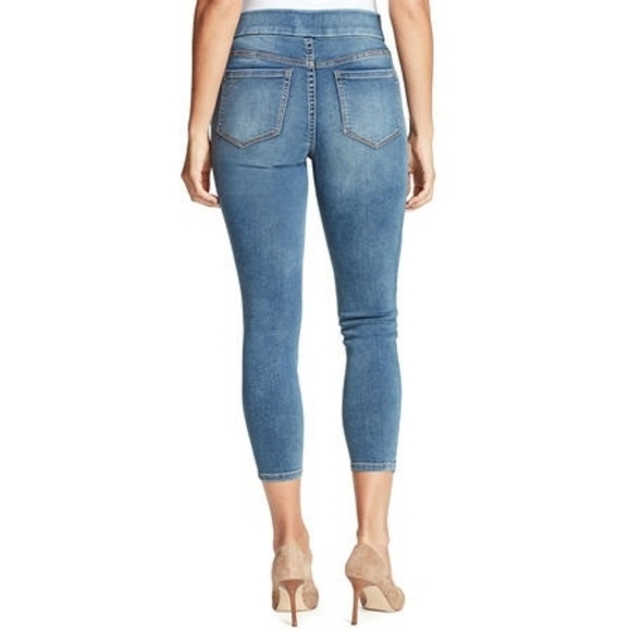 NWT Nine West Wm 4 Heidi  StretchPull On Crop Jean - Picture 2 of 6
